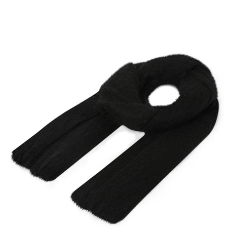 Etole en mohair - noir