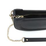 Sac à main demi-lune - 100% cuir - Femme