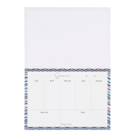 Planner semainier - 52 feuilles détachables