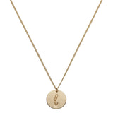 Collier initiale prénom Pastel Chic