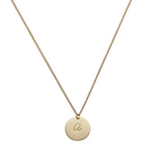 Collier initiale prénom Pastel Chic