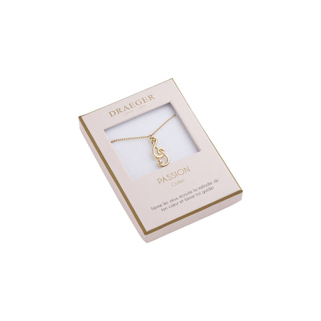 Collier Note de musique Pastel Chic