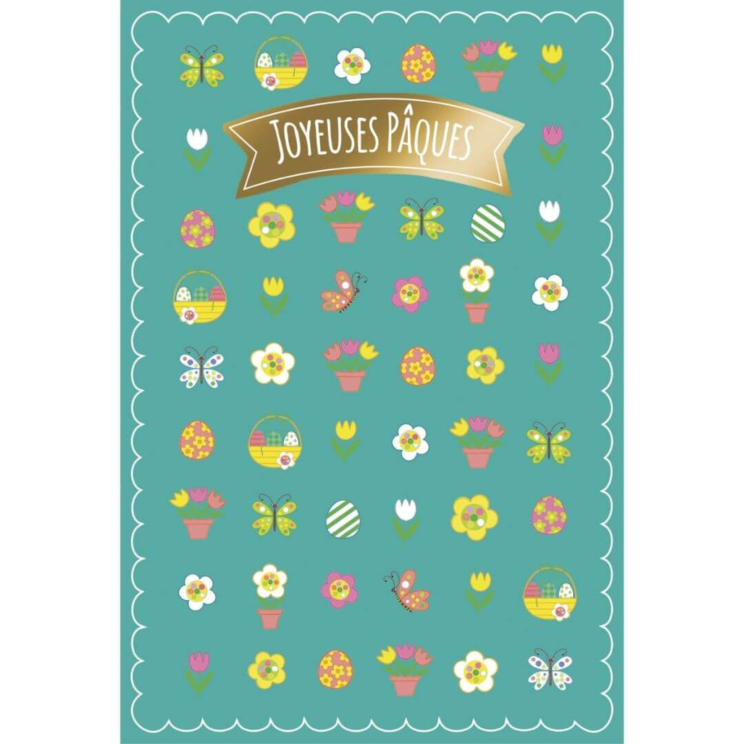 Tarjeta de Pascua - Felices Pascuas