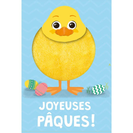 Carte de Pâques - poussin tout doux