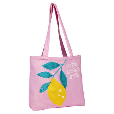 Tote bag coton Zeste d'amour