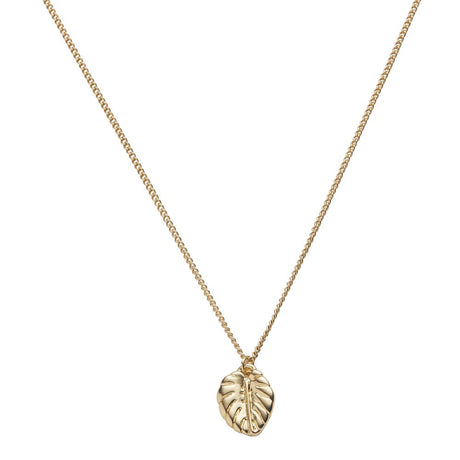 Collier Feuille tropicale Pastel Chic