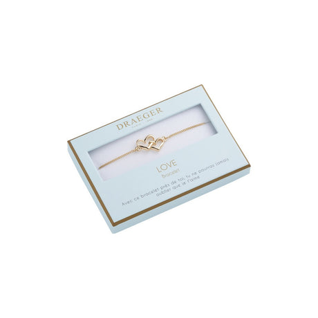 Bracelet Coeur entrelacé Pastel Chic