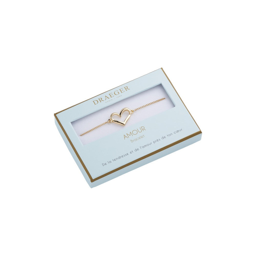 Bracelet Coeur ajouré Pastel Chic