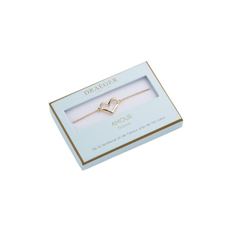 Bracelet Coeur ajouré Pastel Chic