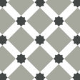 Stickers carrelage 15x15 cm Carreaux étoilés
