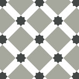 Stickers carrelage 15x15 cm Carreaux étoilés