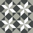 Stickers carrelage 15x15 cm Etoiles géométriques