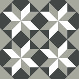 Stickers carrelage 15x15 cm Etoiles géométriques