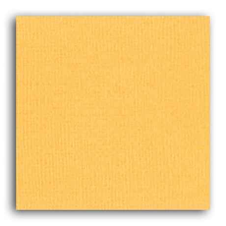 Papier scrapbooking Mahé Jaune Safran 30,5x30,5 cm