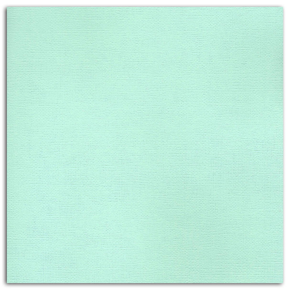 Papier scrapbooking Mahé Vert Menthe 30,5x30,5 cm