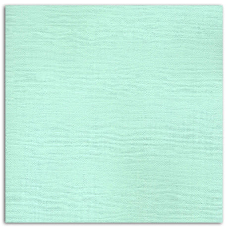 Papier scrapbooking Mahé Vert Menthe 30,5x30,5 cm