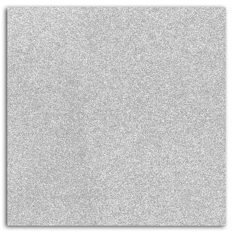 Papier adhésif pailleté Argent 30,5x30,5 cm