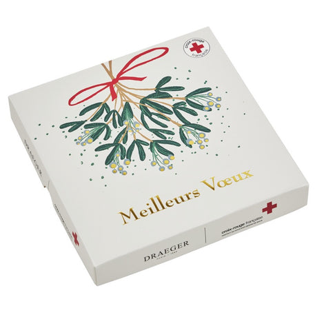 Cartes de voeux Croix-Rouge Meilleurs voeux - Or