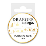 Masking tape Boules de Noël 10 m