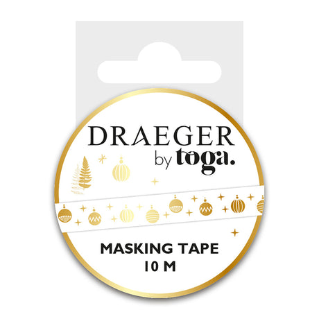 Masking tape Boules de Noël 10 m