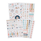 Stickers autocollants - Fleurs - 300 pièces