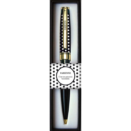 Stylo prénom femme boite fabienne
