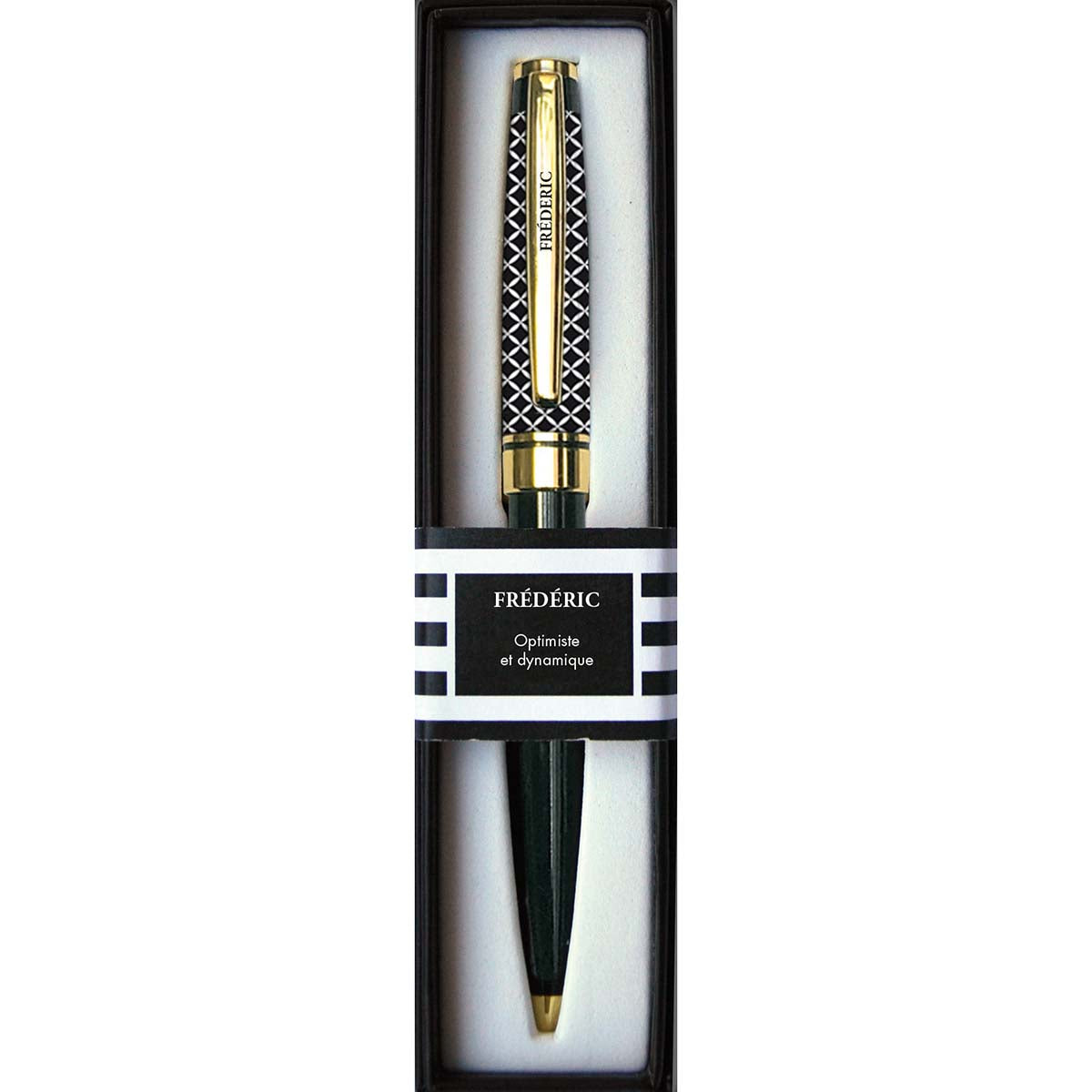 Stylo prénom homme frederic boite