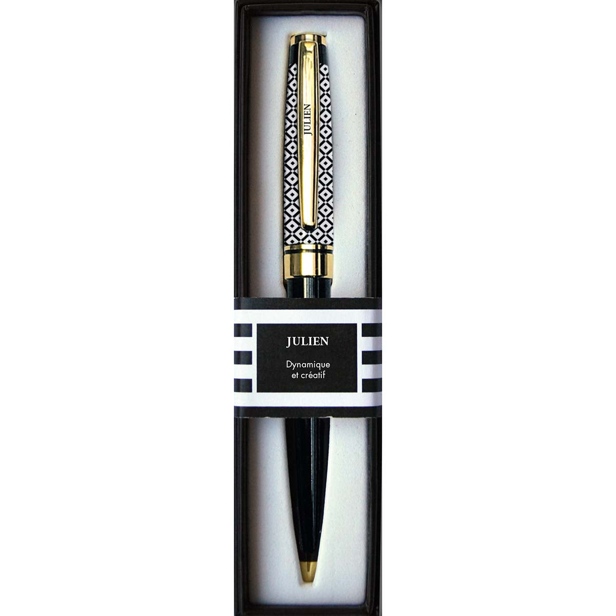 Stylo prénom homme julien boite