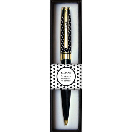 Stylo prénom femme boite liliane