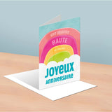 Carte musicale anniversaire Lovefool