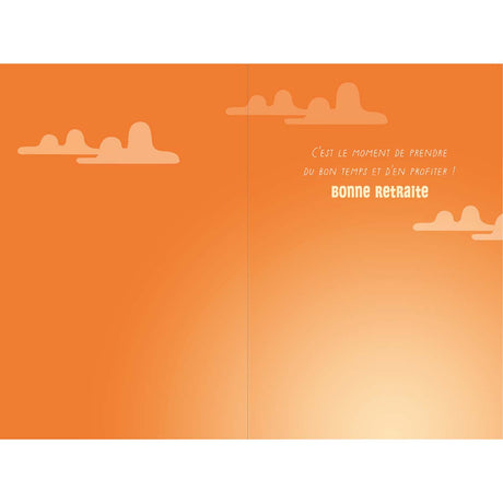 Carte musicale retraite Relax, take it easy