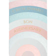 Carte Bon anniversaire arc-en-ciel