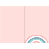 Carte Bon anniversaire arc-en-ciel