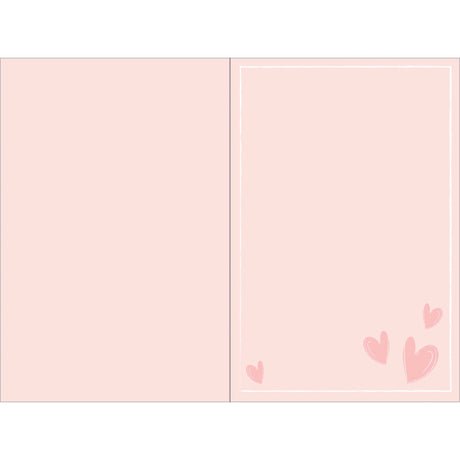 Carte Je t'aime lettres or