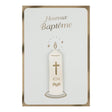 Carte baptême Bougie