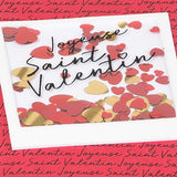 Carte Saint-Valentin - Cœurs