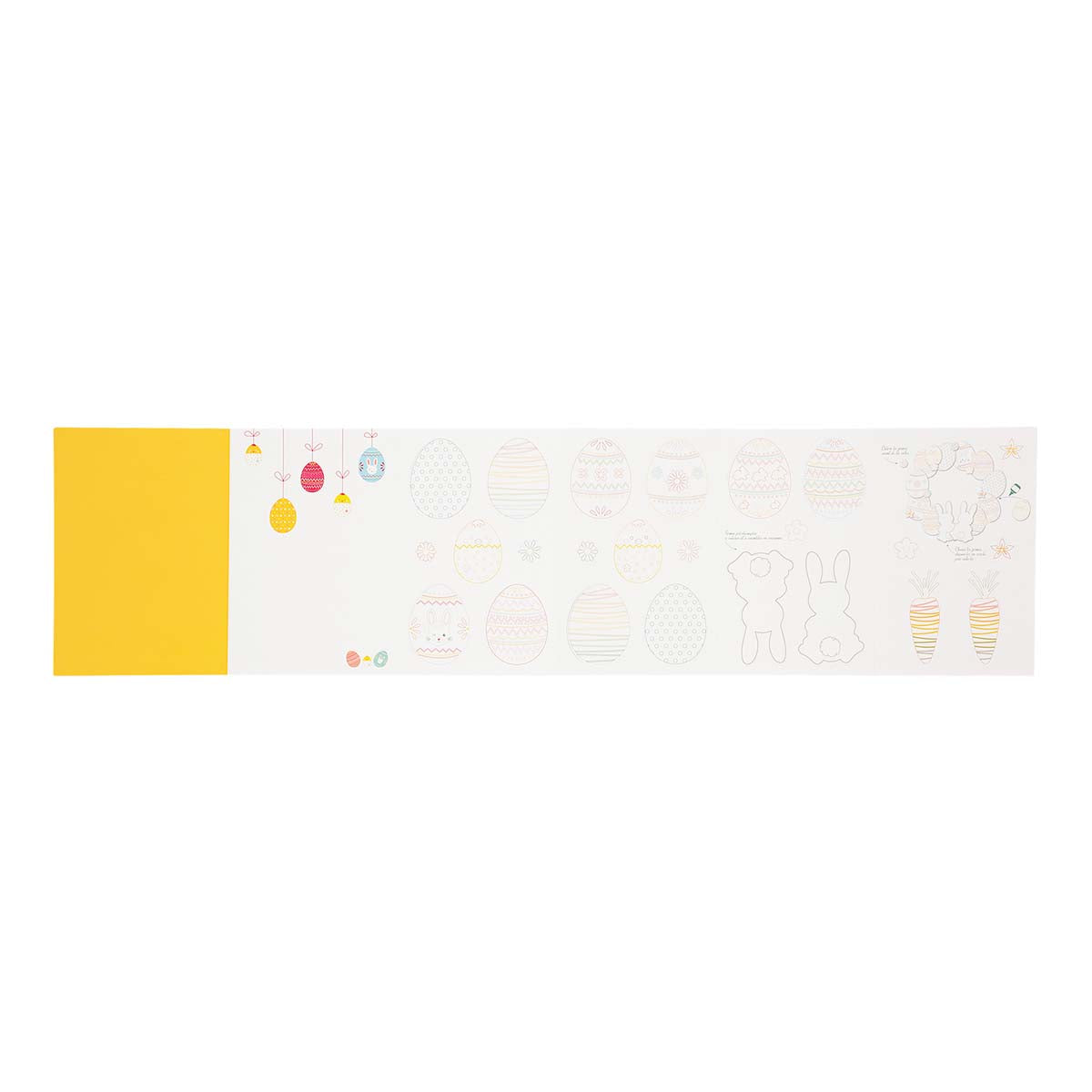 Carte de Pâques - Activité pour enfant - Couronne à monter
