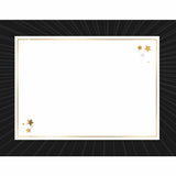 Carte Bonne année paillettes or