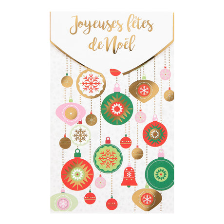 Carte de vœux Surprise Boule de Noël