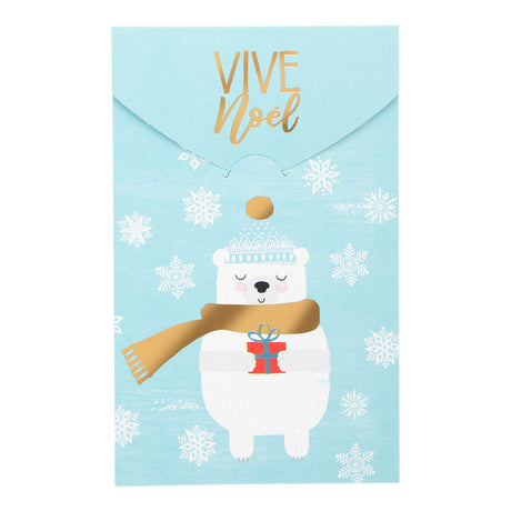 Carte de vœux Surprise Ourson