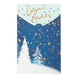 Carte de vœux Surprise Sapin Enneigé