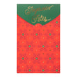 Carte de vœux Surprise Flocons Rouges
