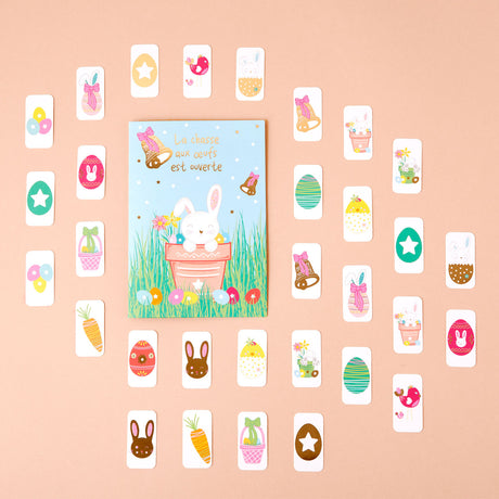 Tarjeta de Pascua - Actividad para niños - Juego de memoria