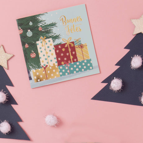 Carte de vœux Croix-Rouge Bonnes fêtes