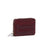 Porte-monnaie zippé Homme en cuir - Bordeaux