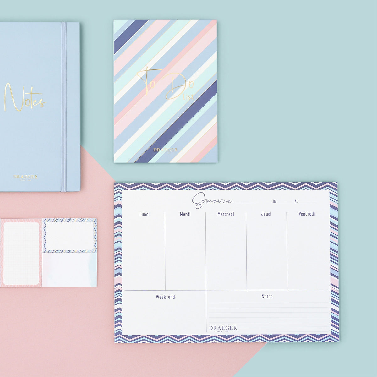 Planner semainier - 52 feuilles détachables